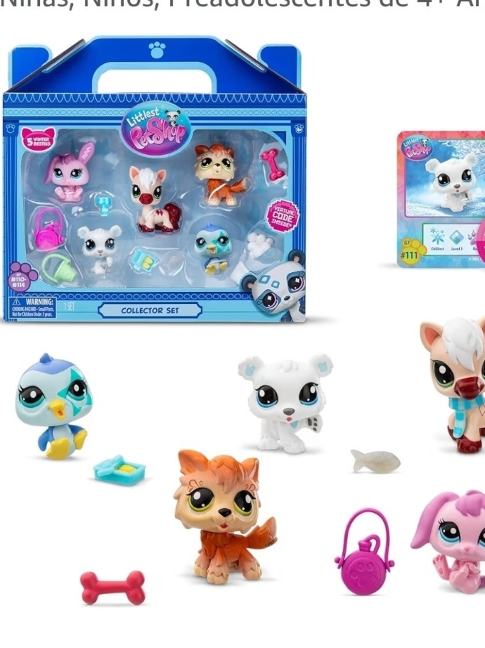 Littlest Pet Shop Collector Set - Colorful Mini Pets